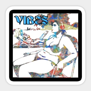 Sexy Vibes Man. Sticker